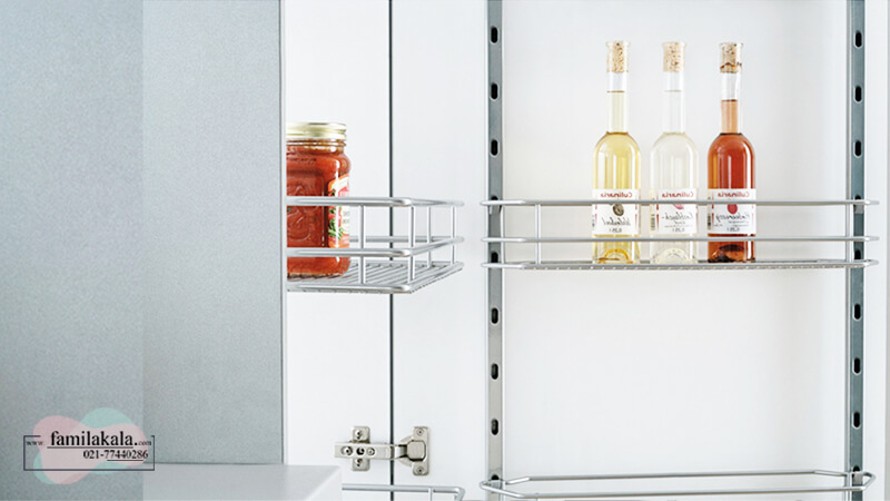 سبد سوپر یخچالی چگونه داخل کابینت آشپزخانه نصب می‌شود؟