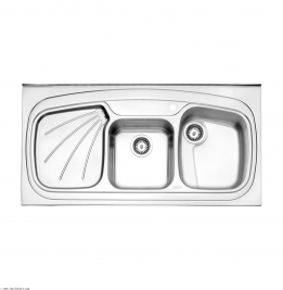 سینک ظرفشویی استیل البرز روکار مدل 614/60