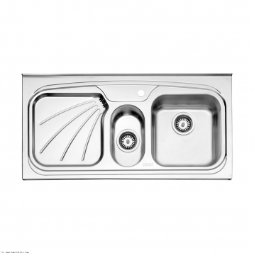 سینک ظرفشویی استیل البرز روکار مدل 610/50
